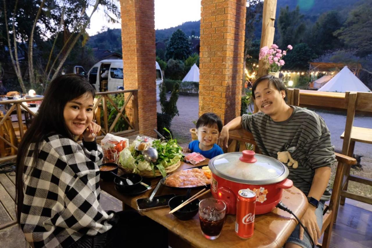 Ashi Guesthouse Chiangdao Csiangdau Kültér fotó