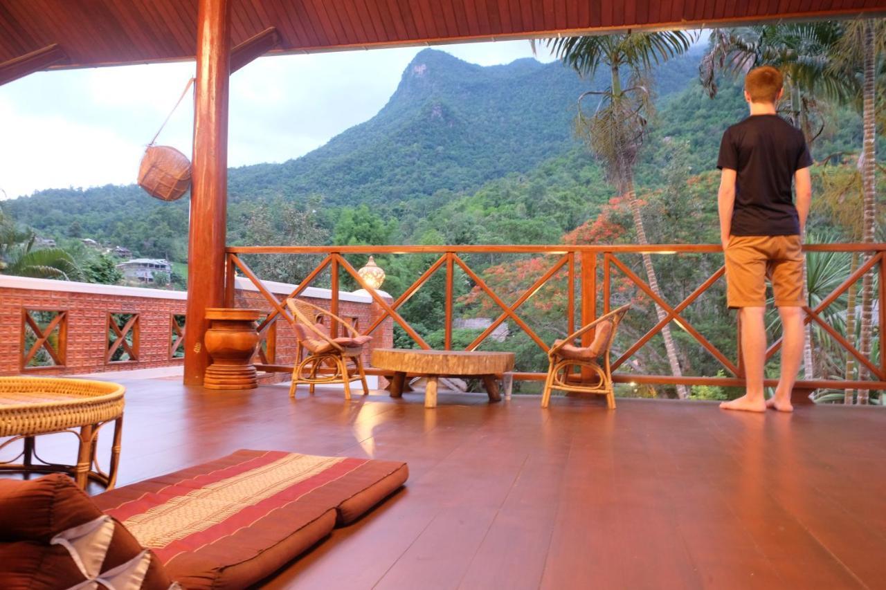 Ashi Guesthouse Chiangdao Csiangdau Kültér fotó