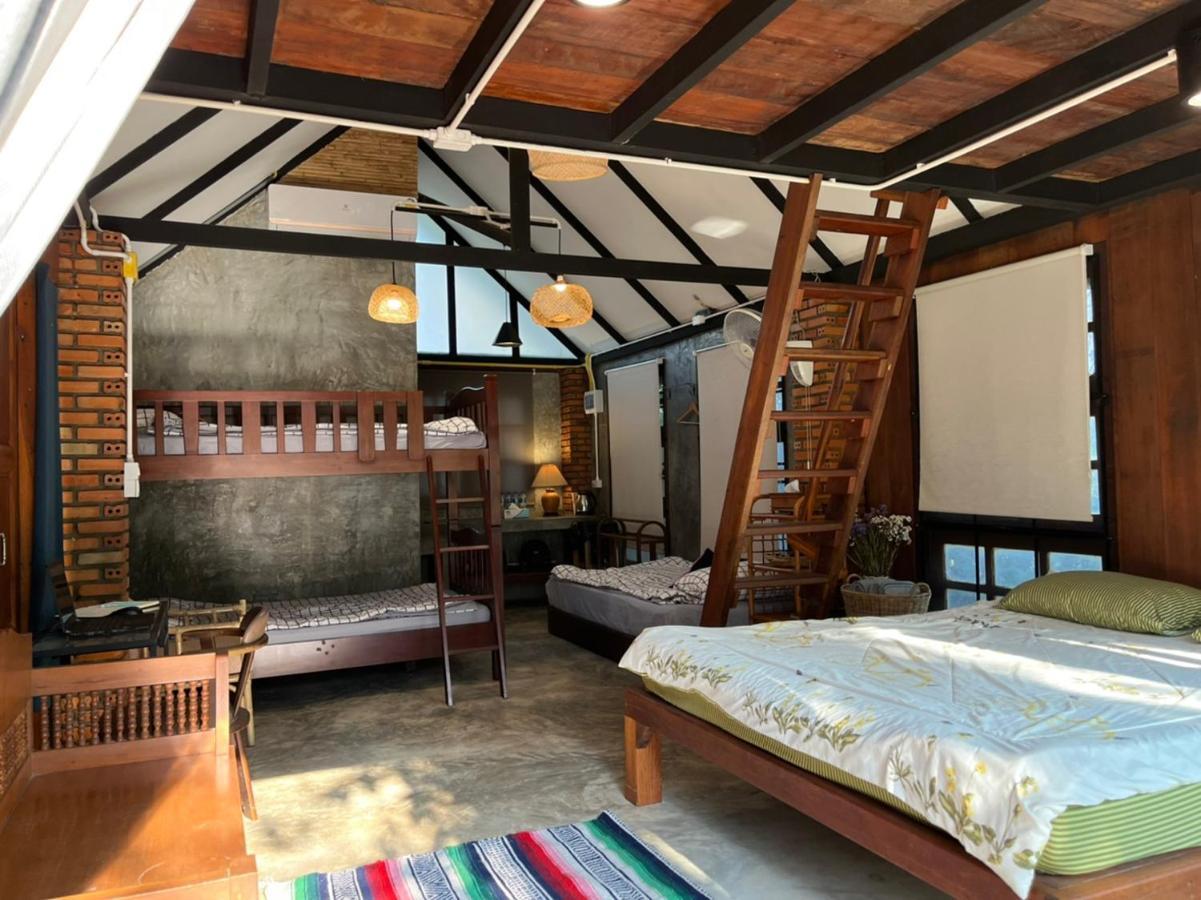 Ashi Guesthouse Chiangdao Csiangdau Kültér fotó