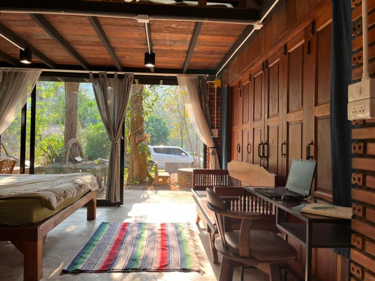 Ashi Guesthouse Chiangdao Csiangdau Kültér fotó