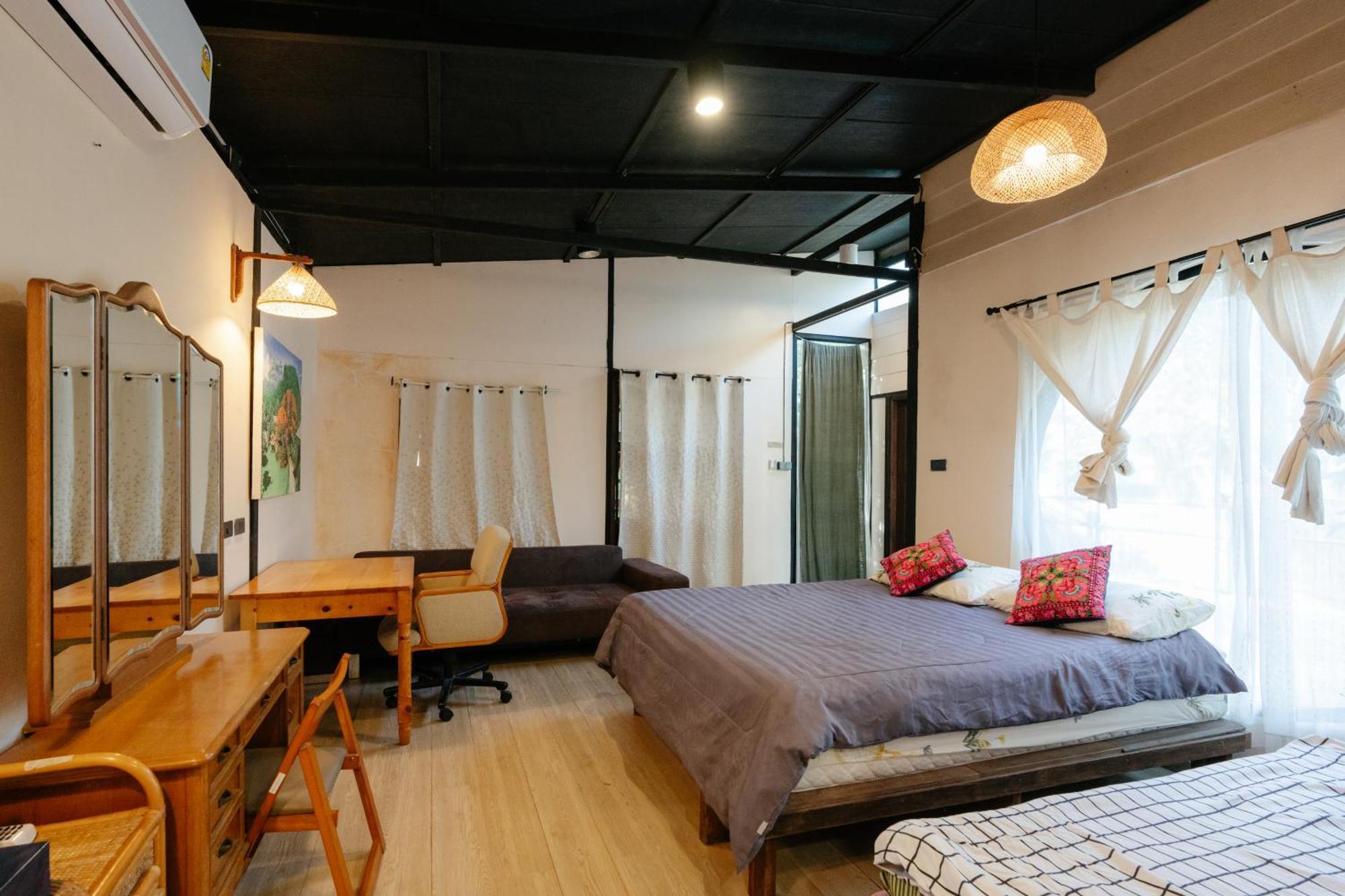 Ashi Guesthouse Chiangdao Csiangdau Kültér fotó